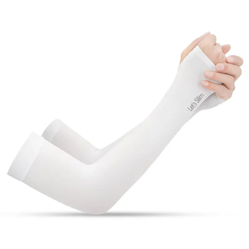Armærmer med Fingerfri Handsker til Cykling og Kørsel